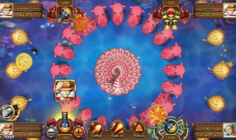 Giao diện chơi Bắn Cá Đại Hải Trình tại Alo789