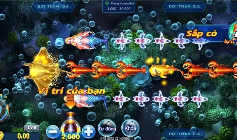 Giao diện chơi Bắn Cá Royal Fishing Tại Alo789