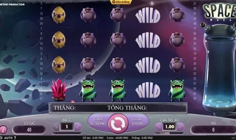 Giao diện chơi Nổ Hũ Vũ Trụ Alo789