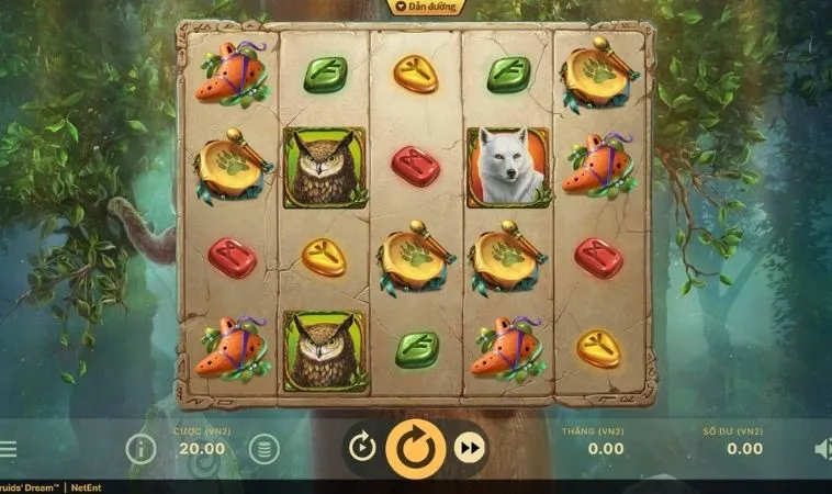 Giao diện chơi Nổ Hũ Rừng Xanh Alo789